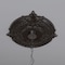 Ekena Millwork Attica PVC Medallion (Canopies up to 6 3/4"), 19"OD x 3 1/2"ID x 1"P, Universal Metallic Rustic Mist CMP19ATERU - alternate 9